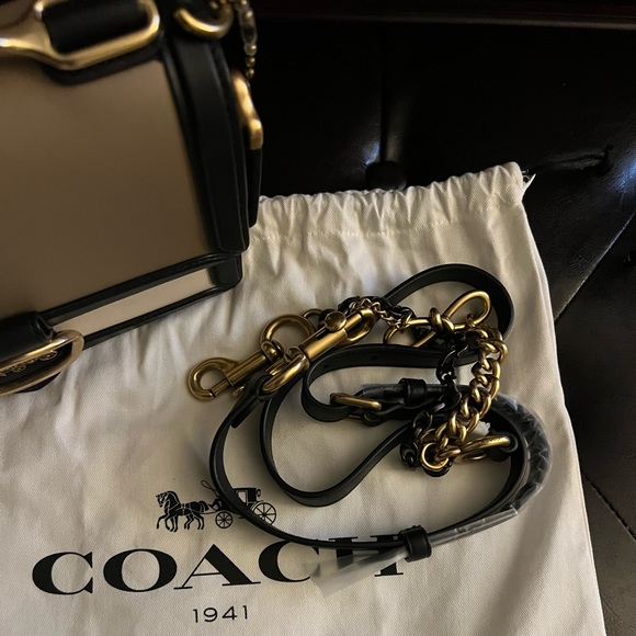 Coach Riley 22 Colorblock Top Handle - Picture 7 of 14